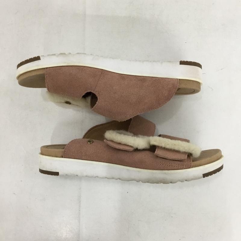 アグ UGG サンダル サンダル 1101049 FLUFF INDIO 23cm 23.0cm 無地 桃 / ピンク / pink レディース USED 古着 中古 10153503
