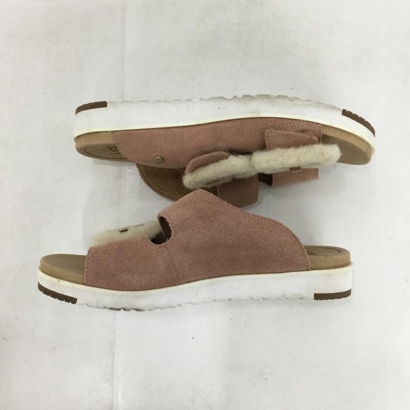 アグ UGG サンダル サンダル 1101049 FLUFF INDIO 23cm 23.0cm 無地 桃 / ピンク / pink レディース USED 古着 中古 10153503