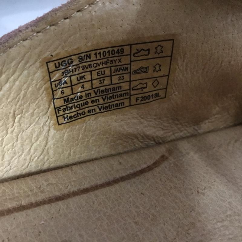アグ UGG サンダル サンダル 1101049 FLUFF INDIO 23cm 23.0cm 無地 桃 / ピンク / pink レディース USED 古着 中古 10153503