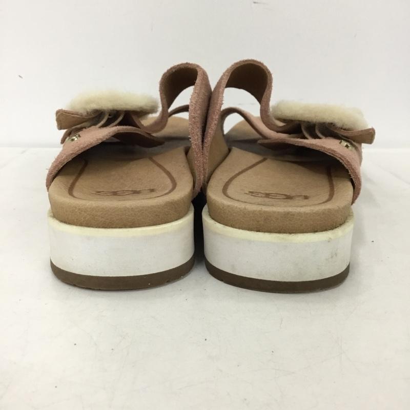 アグ UGG サンダル サンダル 1101049 FLUFF INDIO 23cm 23.0cm 無地 桃 / ピンク / pink レディース USED 古着 中古 10153503