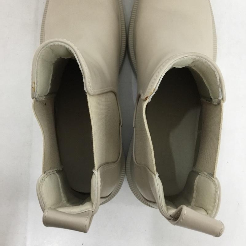 ニコアンド niko and... ブーツ ショートブーツ サイドゴアブーツ フェイクレザー 軽量 L L 無地 ベージュ / ベージュ / beige レディース USED 古着 中古 10153504