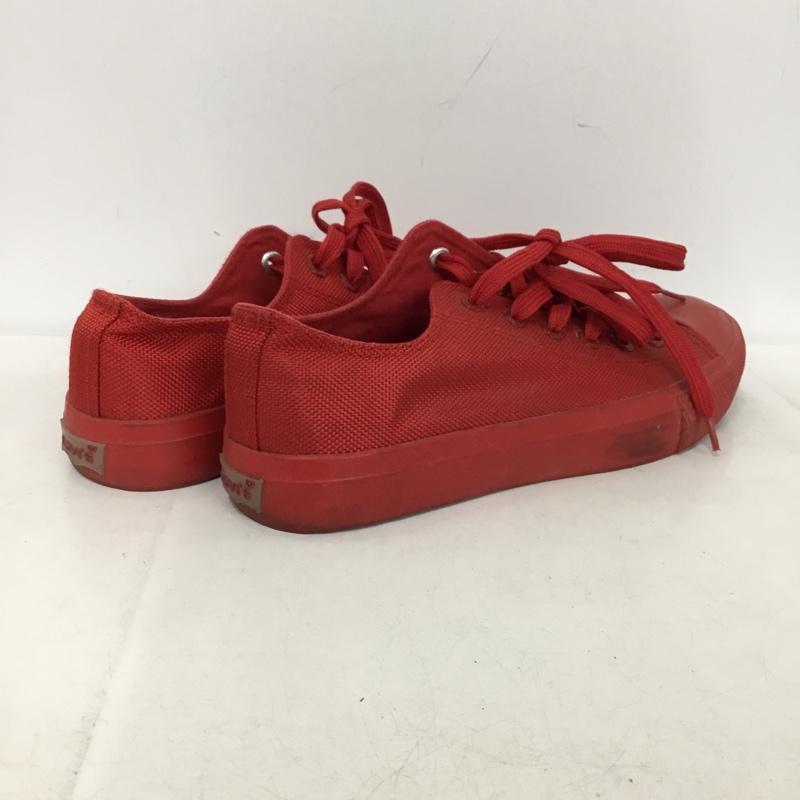 リーバイス Levi s スニーカー スニーカー 222644-860-87 ローカット US7.5 US：7.5 無地 赤 / レッド / red メンズ USED 古着 中古 10153506