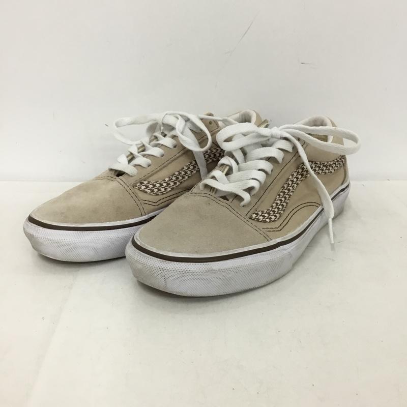 バンズ VANS スニーカー スニーカー V36CF PUPPY F OLD SKOOL 23cm 23.0cm 刺繍 ベージュ / ベージュ / beige レディース USED 古着 中古 10153508