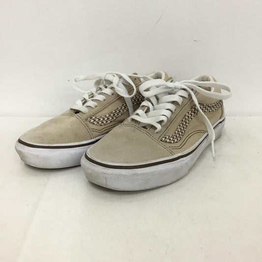 バンズ VANS スニーカー スニーカー V36CF PUPPY F OLD SKOOL 23cm 23.0cm 刺繍 ベージュ / ベージュ / beige レディース USED 古着 中古 10153508