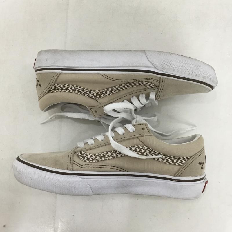 バンズ VANS スニーカー スニーカー V36CF PUPPY F OLD SKOOL 23cm 23.0cm 刺繍 ベージュ / ベージュ / beige レディース USED 古着 中古 10153508