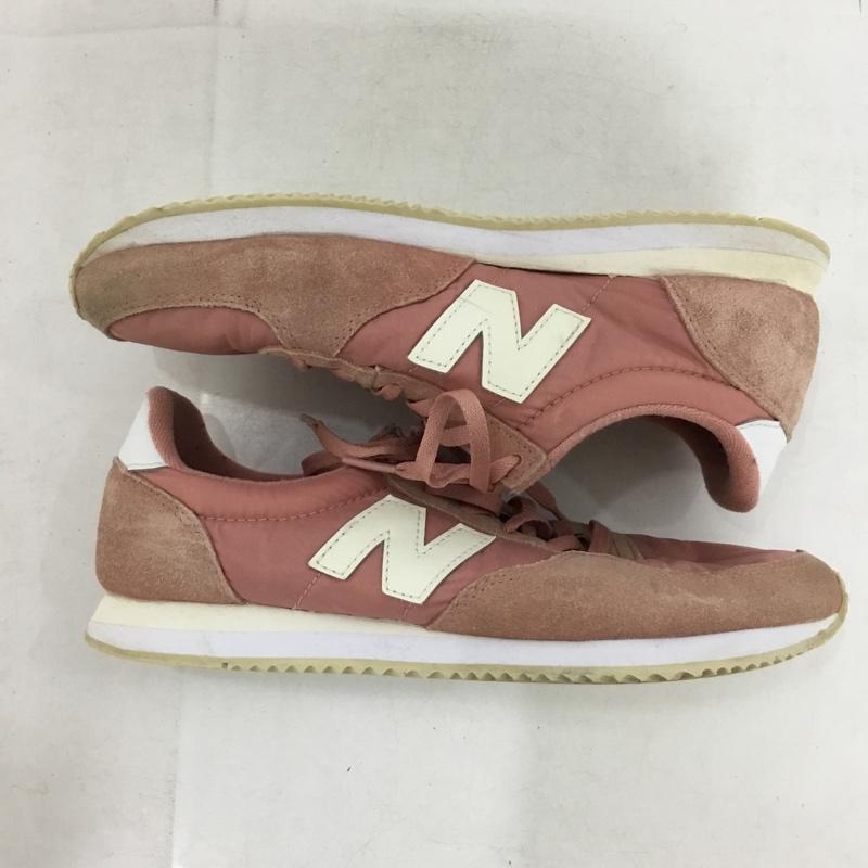 ニューバランス New Balance スニーカー スニーカー ローカット 24.5cm 24.5cm ロゴ、文字 桃 / ピンク / pink レディース USED 古着 中古 10153514