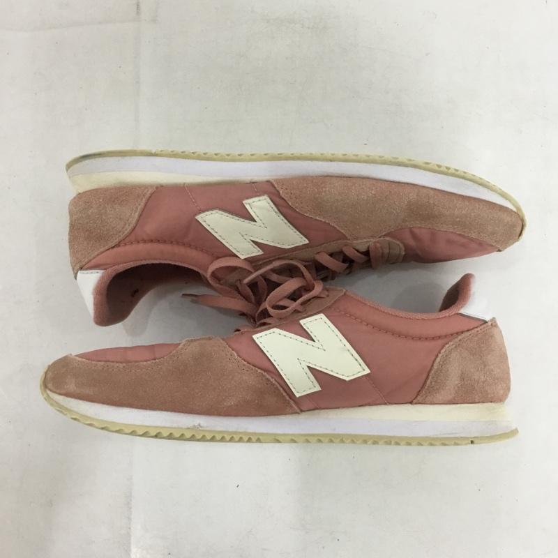 ニューバランス New Balance スニーカー スニーカー ローカット 24.5cm 24.5cm ロゴ、文字 桃 / ピンク / pink レディース USED 古着 中古 10153514