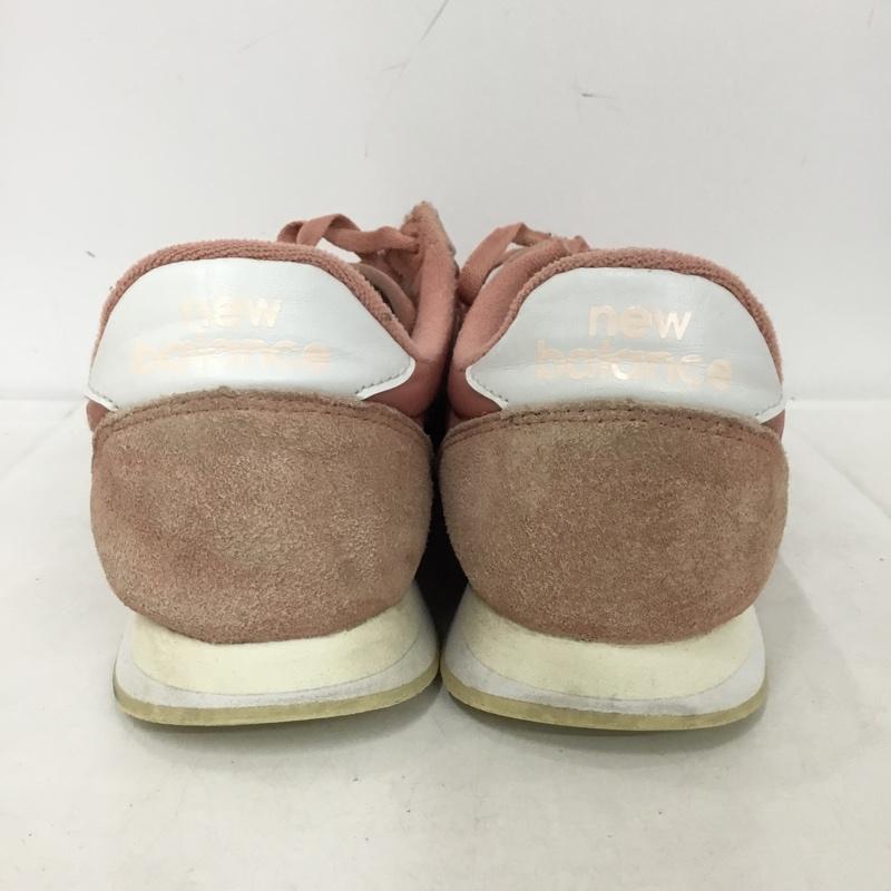 ニューバランス New Balance スニーカー スニーカー ローカット 24.5cm 24.5cm ロゴ、文字 桃 / ピンク / pink レディース USED 古着 中古 10153514