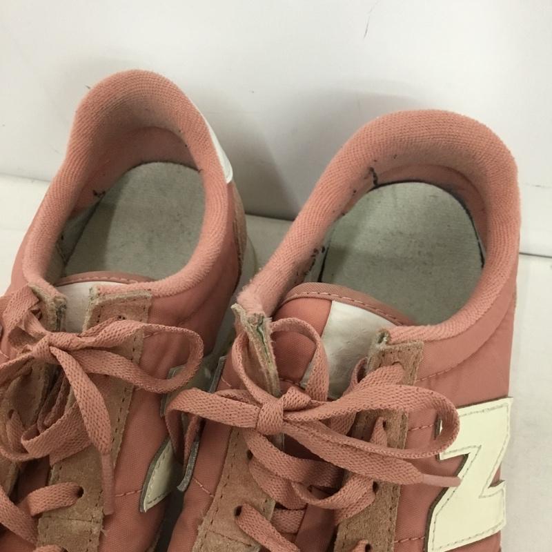 ニューバランス New Balance スニーカー スニーカー ローカット 24.5cm 24.5cm ロゴ、文字 桃 / ピンク / pink レディース USED 古着 中古 10153514