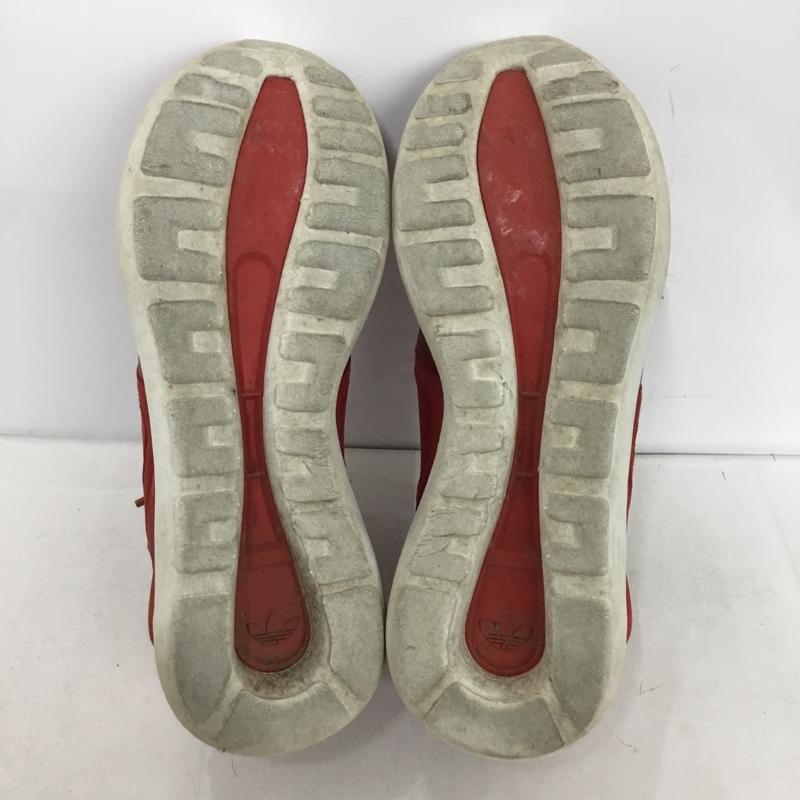 アディダス adidas スニーカー スニーカー S81513 Originals Tubular Runner パワーレッド 25cm 25.0cm ロゴ、文字 赤 / レッド / red メンズ USED 古着 中古 10153516
