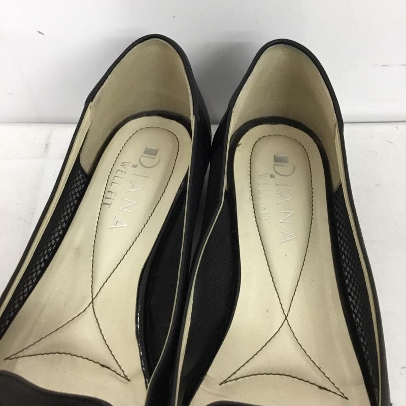 ダイアナ DIANA パンプス パンプス HR42673 BIGリボン 23EE DIANA WELL FIT 23.0cm  黒 / ブラック / black レディース USED 古着 中古 10153518