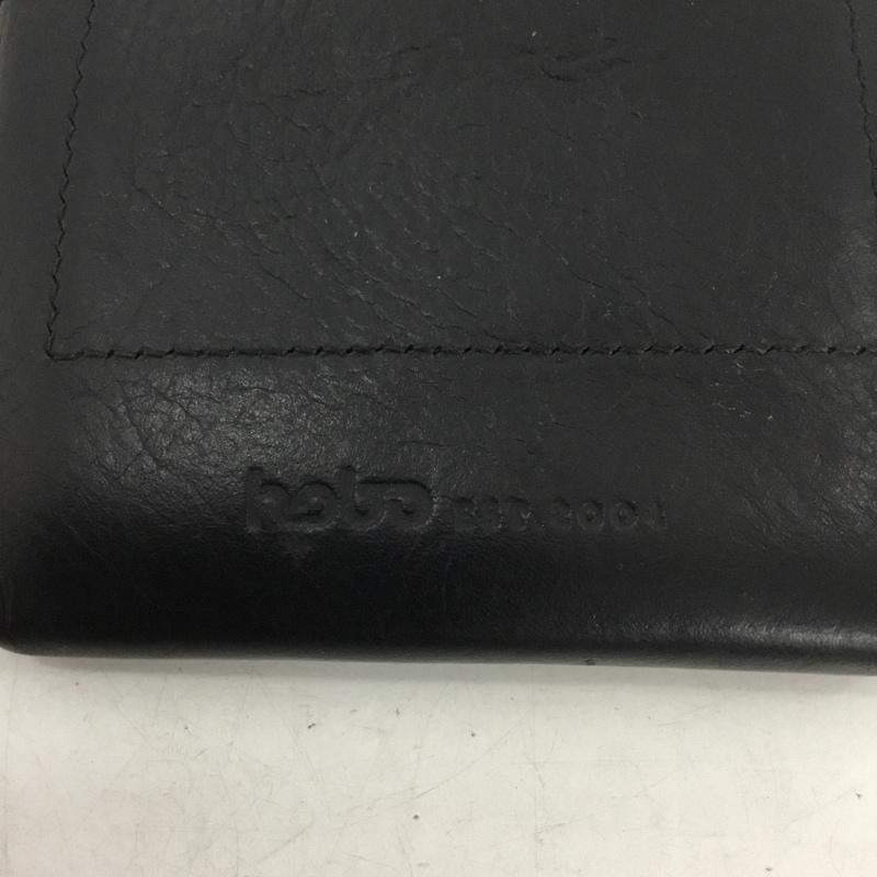 ホーボー hobo 財布 コンパクト財布 レザー ミニ財布 ロゴ、文字 黒 / ブラック / black メンズ USED 古着 中古 10153522
