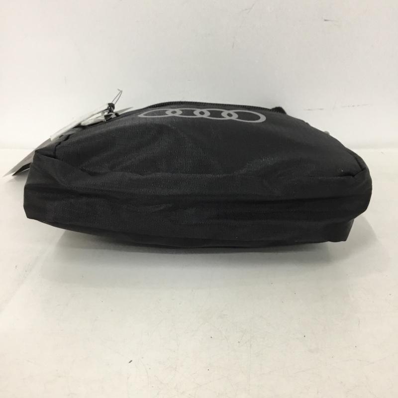 古着 USED ショルダーバッグ ショルダーバッグ パッカブル Audi ロゴ、文字 黒 / ブラック / black メンズ USED 古着 中古 10153526