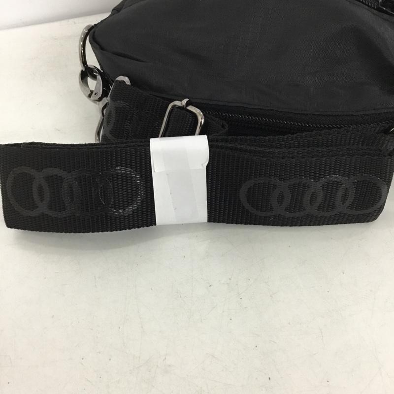 古着 USED ショルダーバッグ ショルダーバッグ パッカブル Audi ロゴ、文字 黒 / ブラック / black メンズ USED 古着 中古 10153526