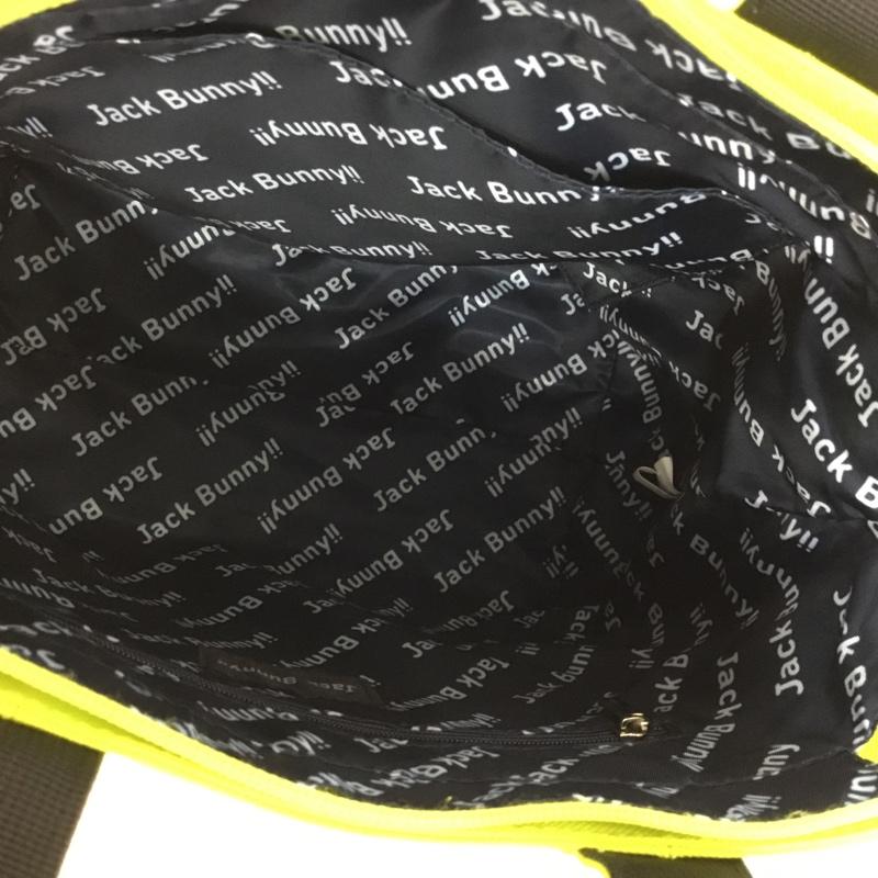 ジャックバニー Jack Bunny!! ハンドバッグ ハンドバッグ ゴルフバッグ ロゴ、文字 黄 / イエロー / yellow メンズ USED 古着 中古 10153528