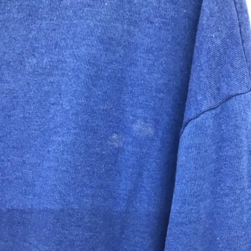 古着 USED トレーナー 長袖 長袖トレーナー スウェット クルーネック プルオーバー L ロゴ、文字 青 / ブルー / blue メンズ USED 古着 中古 10153529
