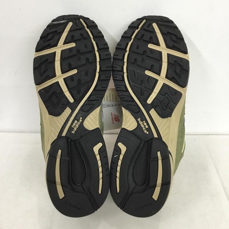 ニューバランス New Balance スニーカー スニーカー U990OL Made in USA 27cm 箱有 27.0cm ロゴ、文字 カーキ / カーキ / khaki メンズ USED 古着 中古 10153534