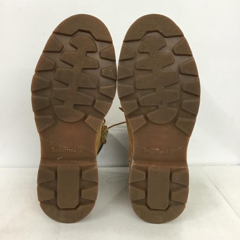 ティンバーランド Timberland ブーツ ショートブーツ A10DR レースアップ 27.5cm 27.5cm ワンポイント キャメル / キャメル / メンズ USED 古着 中古 10153537