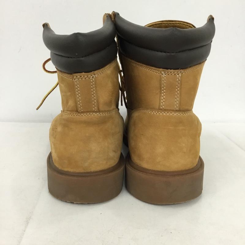 ティンバーランド Timberland ブーツ ショートブーツ A10DR レースアップ 27.5cm 27.5cm ワンポイント キャメル / キャメル / メンズ USED 古着 中古 10153537