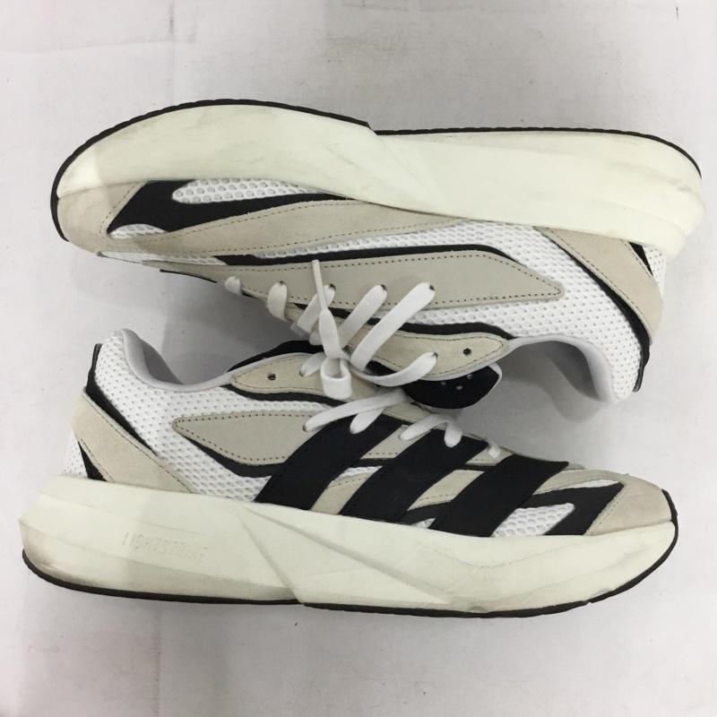 アディダス adidas スニーカー スニーカー JH6944 Lightblaze 25.5cm 25.5cm 無地 黒 / ブラック / black X 灰 / グレー / gray メンズ USED 古着 中古 10153538