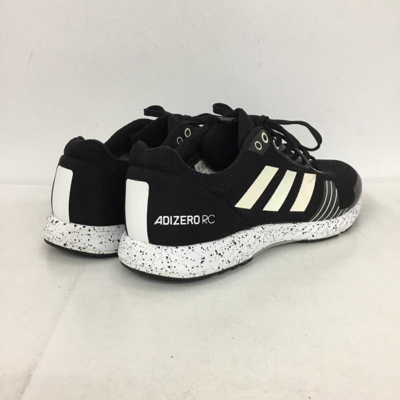 アディダス adidas スニーカー スニーカー B37391 adizero RC 25cm 25.0cm ロゴ、文字 黒 / ブラック / black X 白 / ホワイト / white レディース USED 古着 中古 10153541