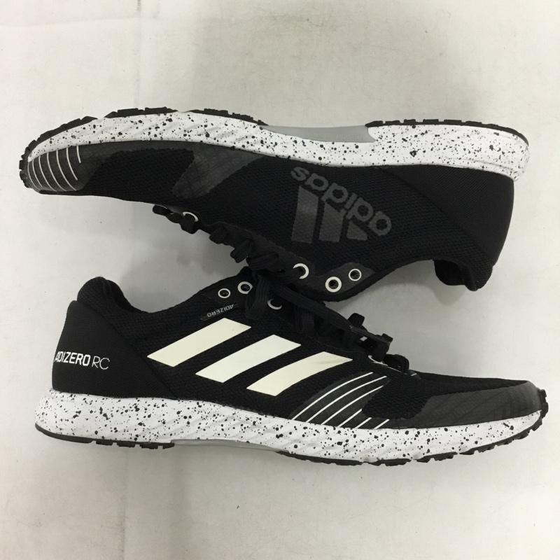 アディダス adidas スニーカー スニーカー B37391 adizero RC 25cm 25.0cm ロゴ、文字 黒 / ブラック / black X 白 / ホワイト / white レディース USED 古着 中古 10153541