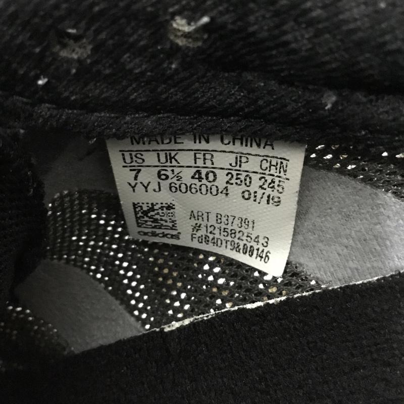 アディダス adidas スニーカー スニーカー B37391 adizero RC 25cm 25.0cm ロゴ、文字 黒 / ブラック / black X 白 / ホワイト / white レディース USED 古着 中古 10153541