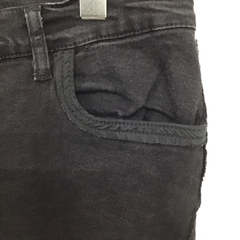 ザラ ZARA パンツ デニム、ジーンズ デニムパンツ スリムパンツ カジュアルパンツ ストレッチパンツ 44インチ 無地 ダークグレー / ダークグレー / メンズ USED 古着 中古 10153542