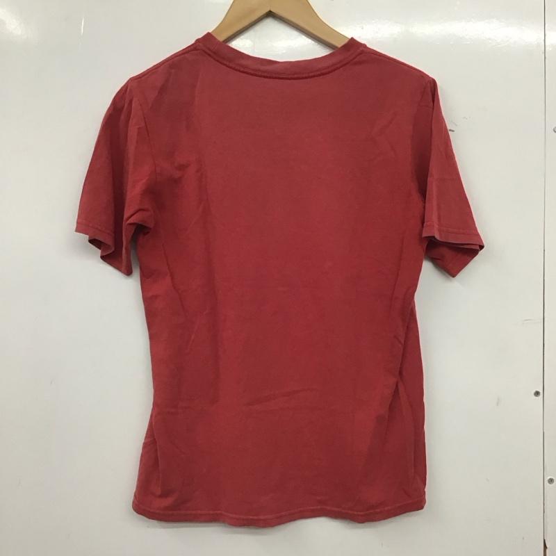 ナイキ NIKE Tシャツ 半袖 半袖カットソー プリントTシャツ クルーネックカットソー M ロゴ、文字 赤 / レッド / red メンズ USED 古着 中古 10153544