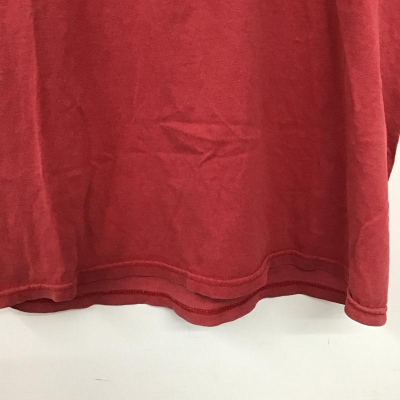 ナイキ NIKE Tシャツ 半袖 半袖カットソー プリントTシャツ クルーネックカットソー M ロゴ、文字 赤 / レッド / red メンズ USED 古着 中古 10153544