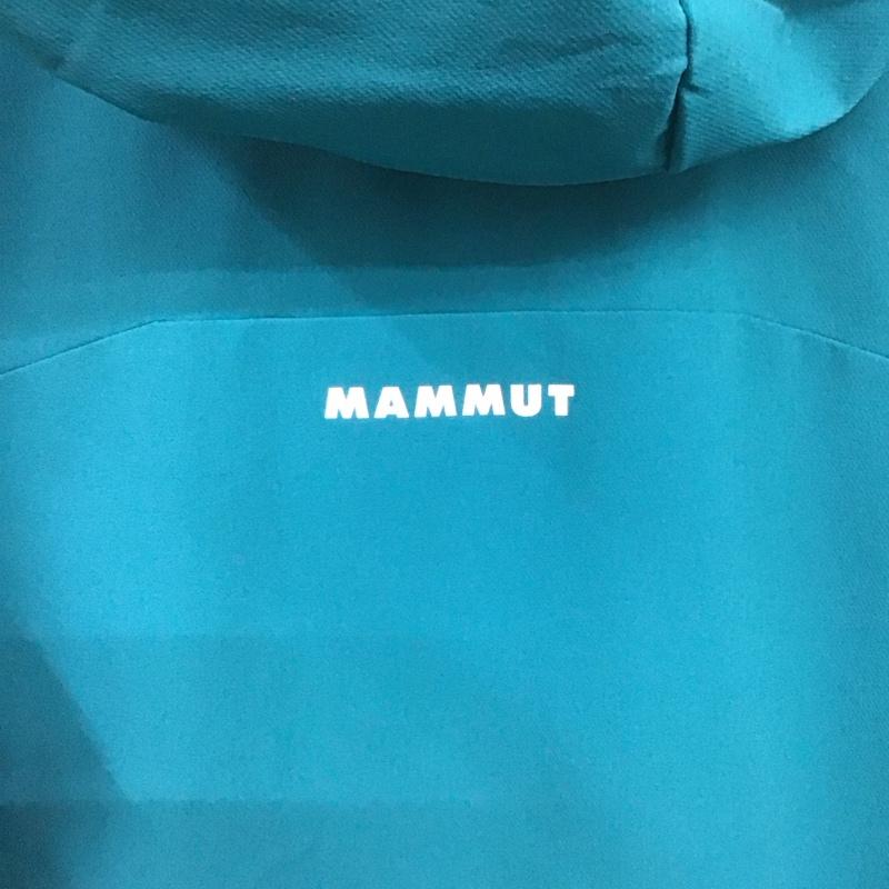 マムート Mammut ジャケット、上着 ジャンパー、ブルゾン 1011-02520 アウトドアジャケット トレッカーズSOフードジャケット S ロゴ、文字 青 / ブルー / blue メンズ USED 古着 中古 10153550