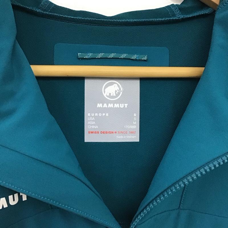 マムート Mammut ジャケット、上着 ジャンパー、ブルゾン 1011-02520 アウトドアジャケット トレッカーズSOフードジャケット S ロゴ、文字 青 / ブルー / blue メンズ USED 古着 中古 10153550