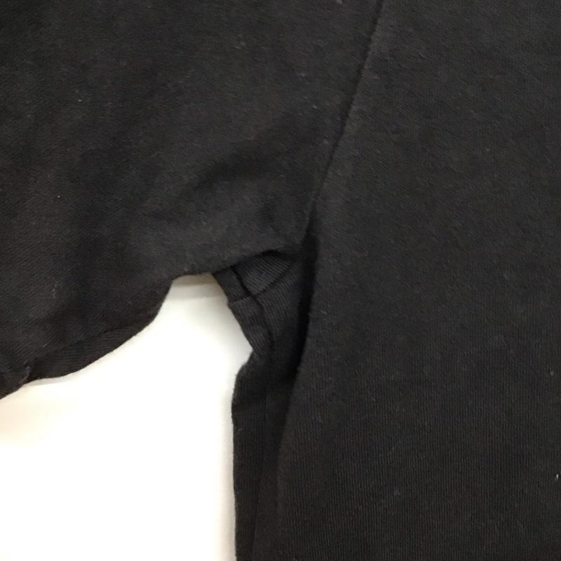 アディダス adidas Tシャツ 半袖 半袖カットソー プリントTシャツ クルーネックカットソー ロゴ、文字 黒 / ブラック / black メンズ USED 古着 中古 10153552