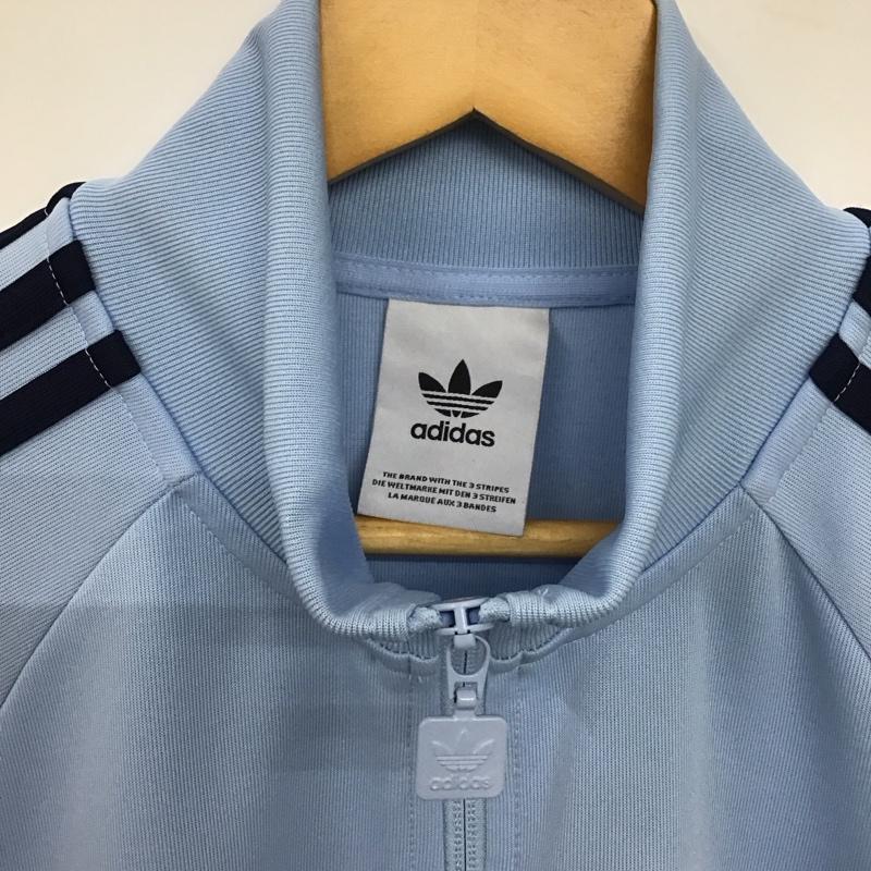 アディダス adidas ジャケット、上着 ジャンパー、ブルゾン jp1042 TheFirstトラックトップ ジャージ ロゴ、文字 インディゴ / インディゴ / Indigo メンズ USED 古着 中古 10153555