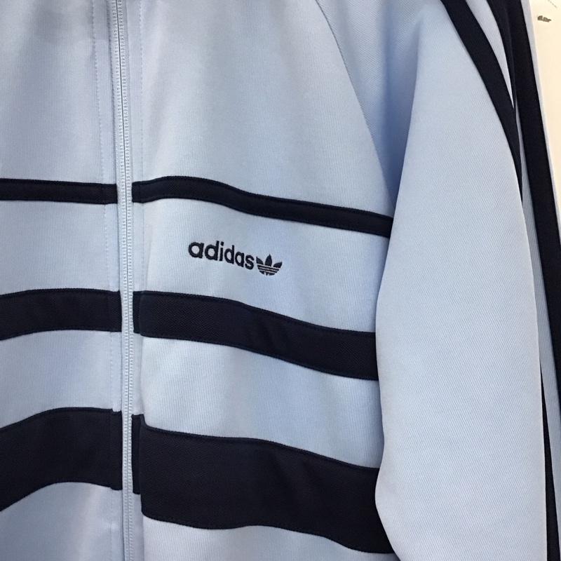 アディダス adidas ジャケット、上着 ジャンパー、ブルゾン jp1042 TheFirstトラックトップ ジャージ ロゴ、文字 インディゴ / インディゴ / Indigo メンズ USED 古着 中古 10153555