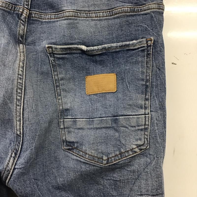 ザラ ZARA パンツ デニム、ジーンズ デニムパンツ スリムパンツ カジュアルパンツ ストレッチパンツ 44インチ 無地 インディゴ / インディゴ / Indigo メンズ USED 古着 中古 10153556