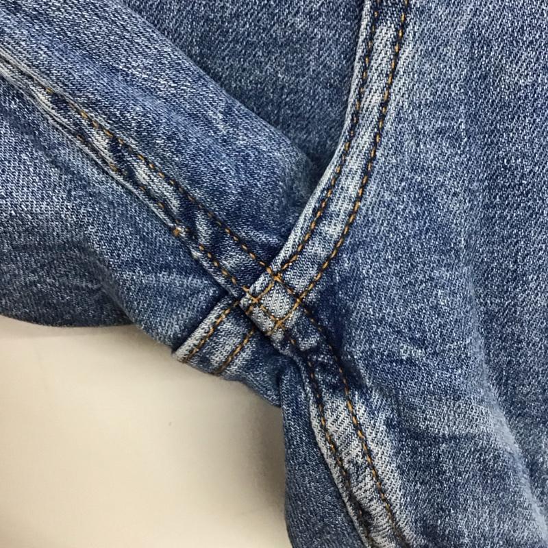 ザラ ZARA パンツ デニム、ジーンズ デニムパンツ スリムパンツ カジュアルパンツ ストレッチパンツ 44インチ 無地 インディゴ / インディゴ / Indigo メンズ USED 古着 中古 10153556
