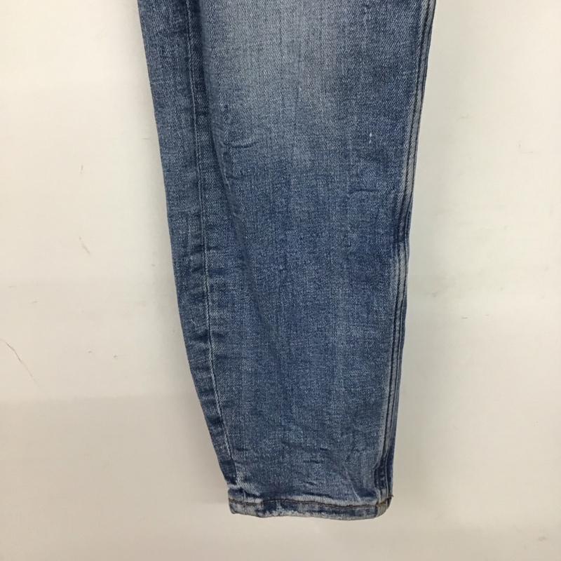 ザラ ZARA パンツ デニム、ジーンズ デニムパンツ スリムパンツ カジュアルパンツ ストレッチパンツ 44インチ 無地 インディゴ / インディゴ / Indigo メンズ USED 古着 中古 10153556