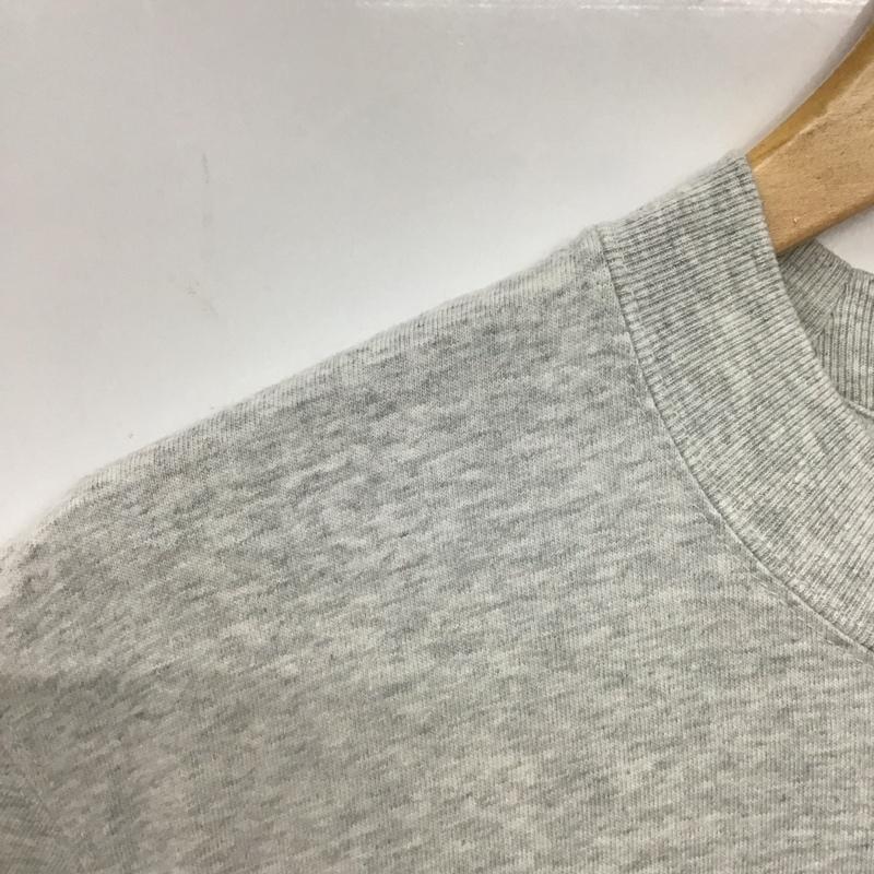 アディダス adidas Tシャツ 半袖 半袖カットソー プリントTシャツ クルーネックカットソー ロゴ、文字 灰 / グレー / gray メンズ USED 古着 中古 10153558