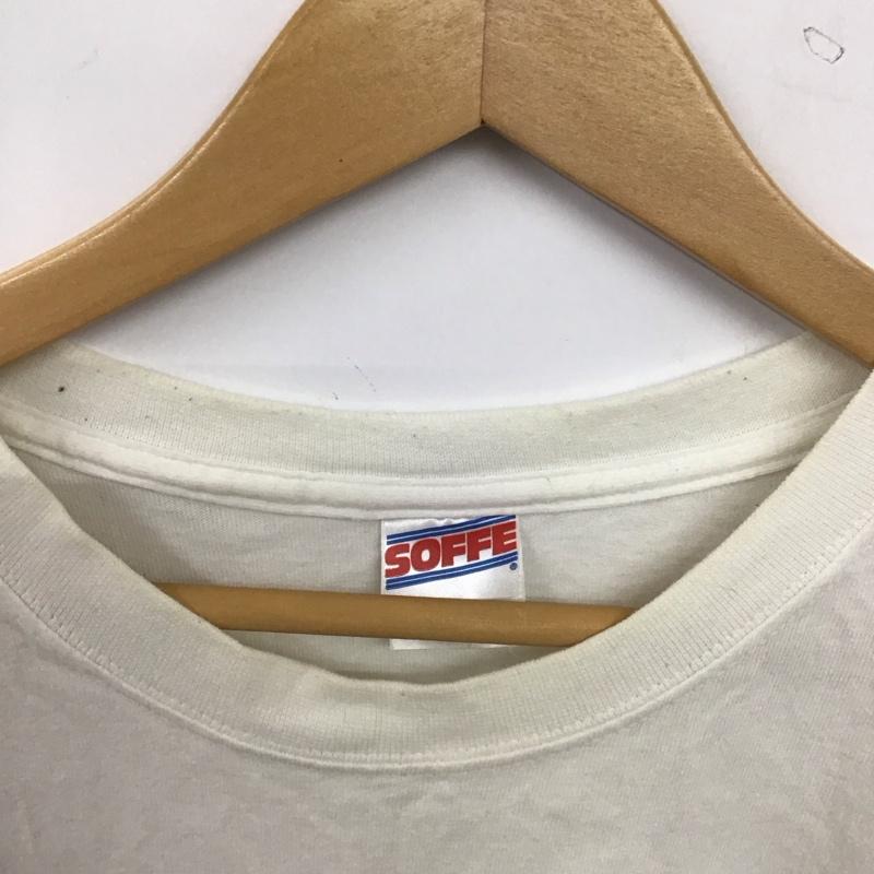 ミリタリー ミリタリー Tシャツ 半袖 半袖カットソー プリントTシャツ クルーネックカットソー L プリント 白 / ホワイト / white メンズ USED 古着 中古 10153562