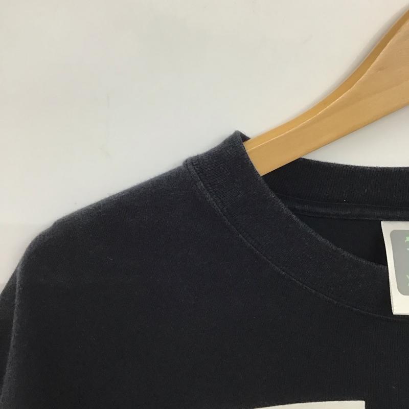 エクストララージ XLARGE Tシャツ 半袖 半袖カットソー プリントTシャツ クルーネックカットソー L ロゴ、文字 黒 / ブラック / black メンズ USED 古着 中古 10153563
