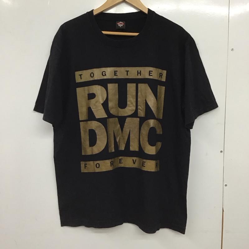 ザ ジーティーシー THE GTS Tシャツ 半袖 半袖カットソー プリントTシャツ クルーネックカットソー L ロゴ、文字 黒 / ブラック / black メンズ USED 古着 中古 10153566