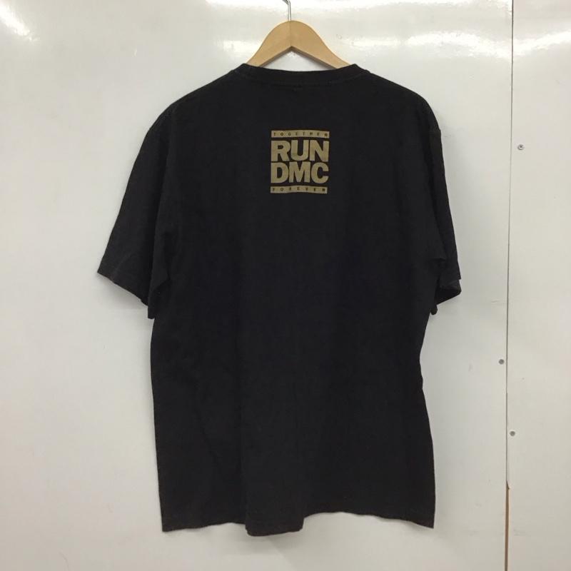 ザ ジーティーシー THE GTS Tシャツ 半袖 半袖カットソー プリントTシャツ クルーネックカットソー L ロゴ、文字 黒 / ブラック / black メンズ USED 古着 中古 10153566