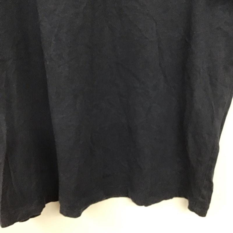 チャンピオン Champion Tシャツ 半袖 半袖カットソー プリントTシャツ クルーネックカットソー XL ロゴ、文字 紺 / ネイビー / navy メンズ USED 古着 中古 10153575