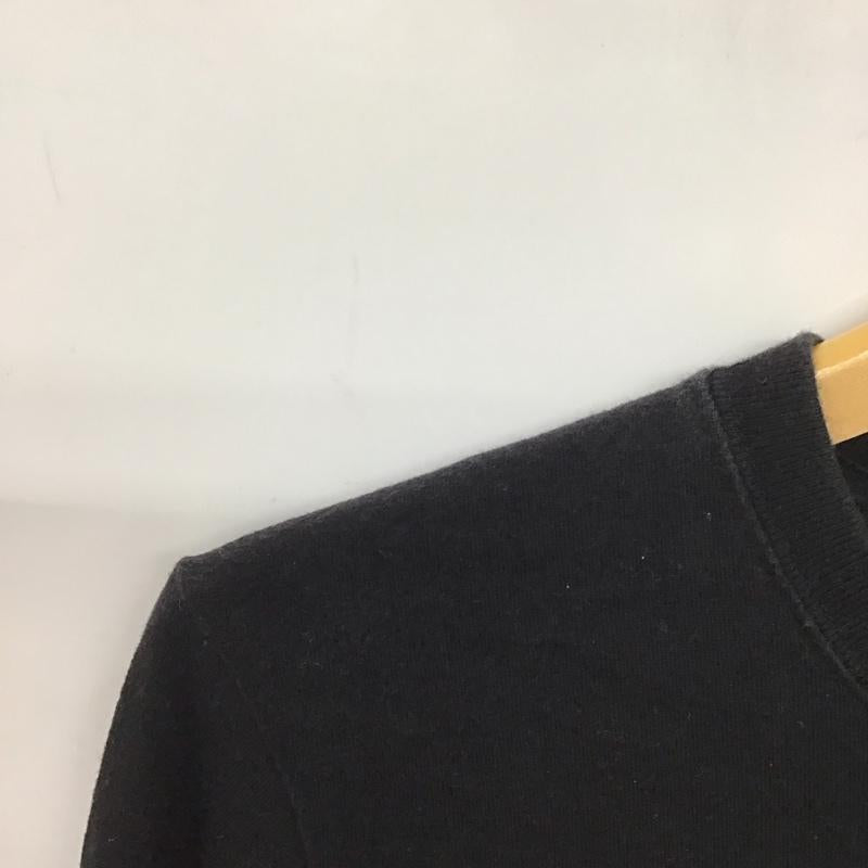 バンズ VANS カットソー 長袖 長袖カットソー プリントカットソー クルーネック S ロゴ、文字 黒 / ブラック / black メンズ USED 古着 中古 10153576