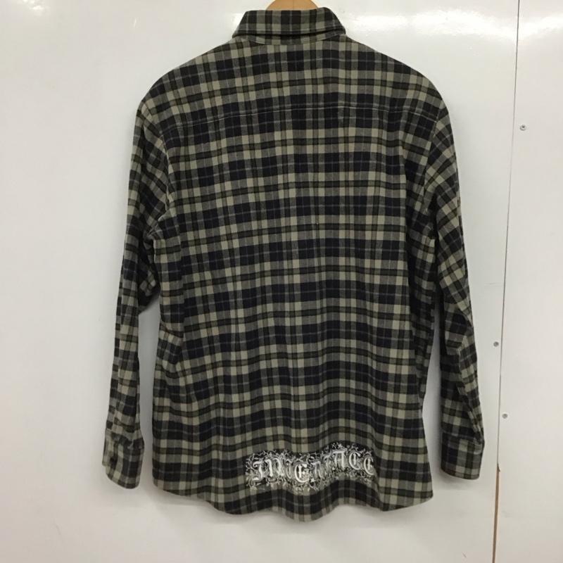 インターフェイス INTERFACE シャツ、ブラウス 長袖 長袖シャツ チェックシャツ カラーシャツ L チェック マルチカラー / マルチカラー / multicolor メンズ USED 古着 中古 10153578