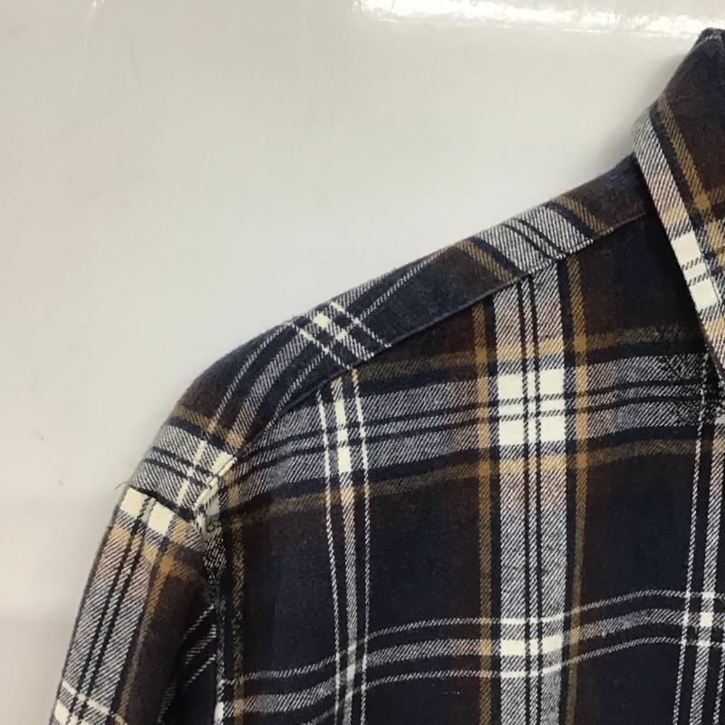 インターフェイス INTERFACE シャツ、ブラウス 長袖 長袖シャツ チェックシャツ カラーシャツ L チェック マルチカラー / マルチカラー / multicolor メンズ USED 古着 中古 10153579