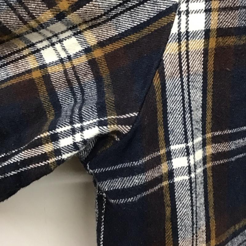 インターフェイス INTERFACE シャツ、ブラウス 長袖 長袖シャツ チェックシャツ カラーシャツ L チェック マルチカラー / マルチカラー / multicolor メンズ USED 古着 中古 10153579