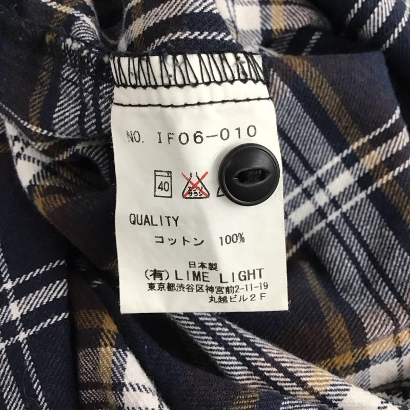 インターフェイス INTERFACE シャツ、ブラウス 長袖 長袖シャツ チェックシャツ カラーシャツ L チェック マルチカラー / マルチカラー / multicolor メンズ USED 古着 中古 10153579
