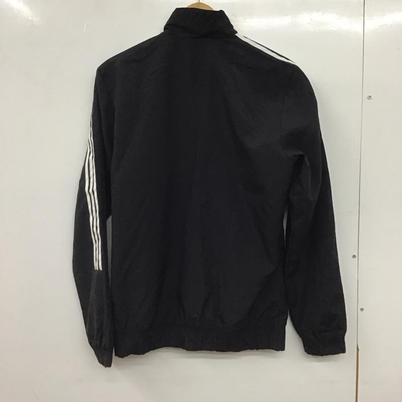 アディダス adidas ジャケット、上着 ジャンパー、ブルゾン gl7476 ウインドブレーカー ナイロンジャケット M ロゴ、文字 黒 / ブラック / black メンズ USED 古着 中古 10153583